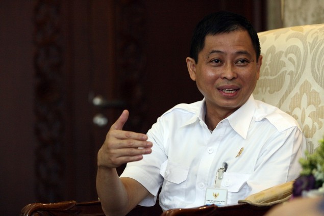 Jonan Instruksikan Percepatan Pembuatan Peta Bencana NTB