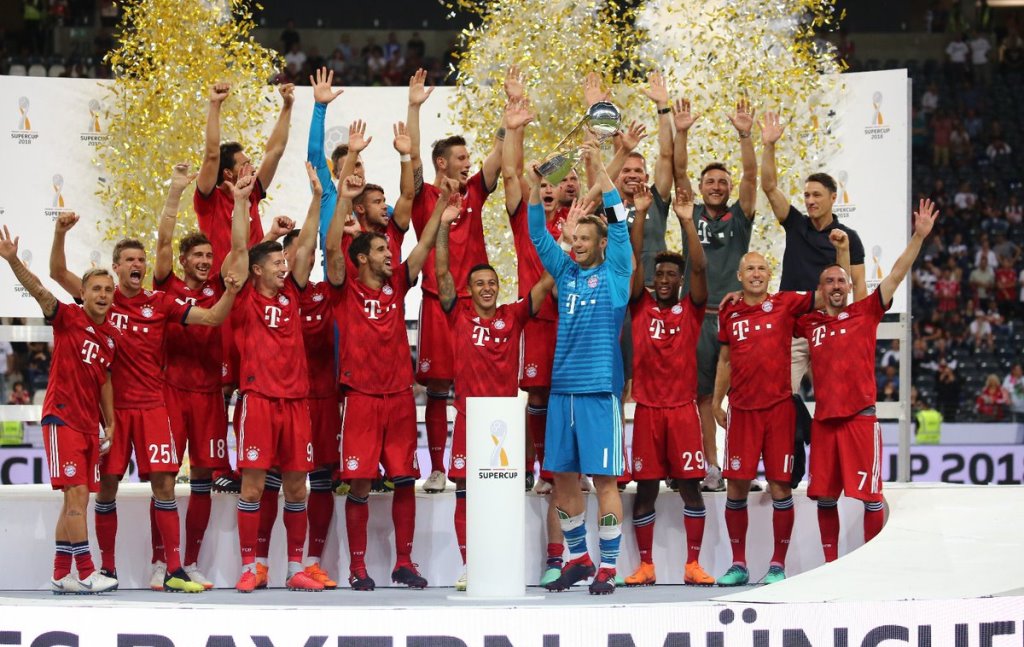 Bantai Frankfurt, Bayern Muenchen Raih Trofi Piala Super Jerman