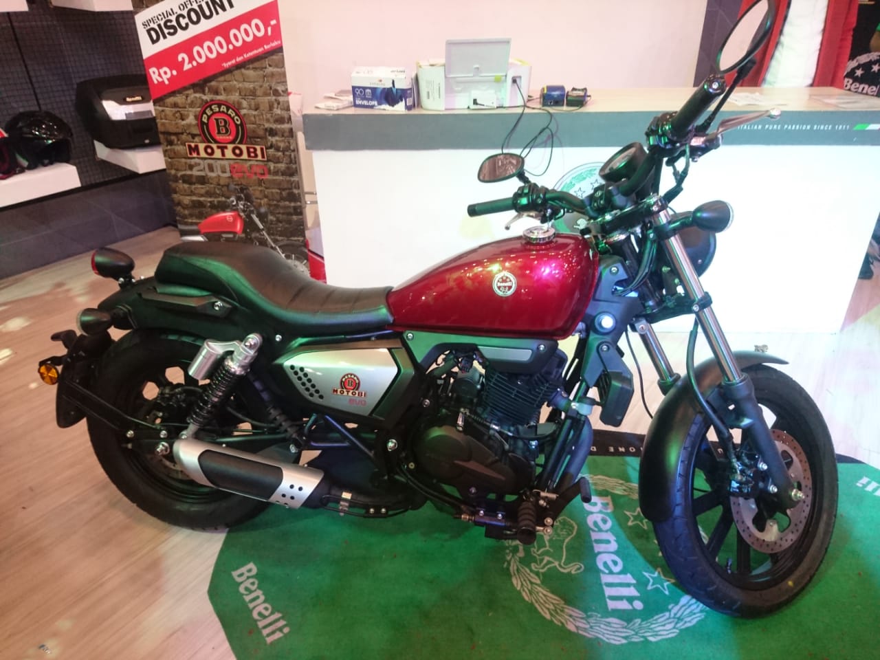 Benelli Indonesia Eksis Lewat Motobi 200 Evo