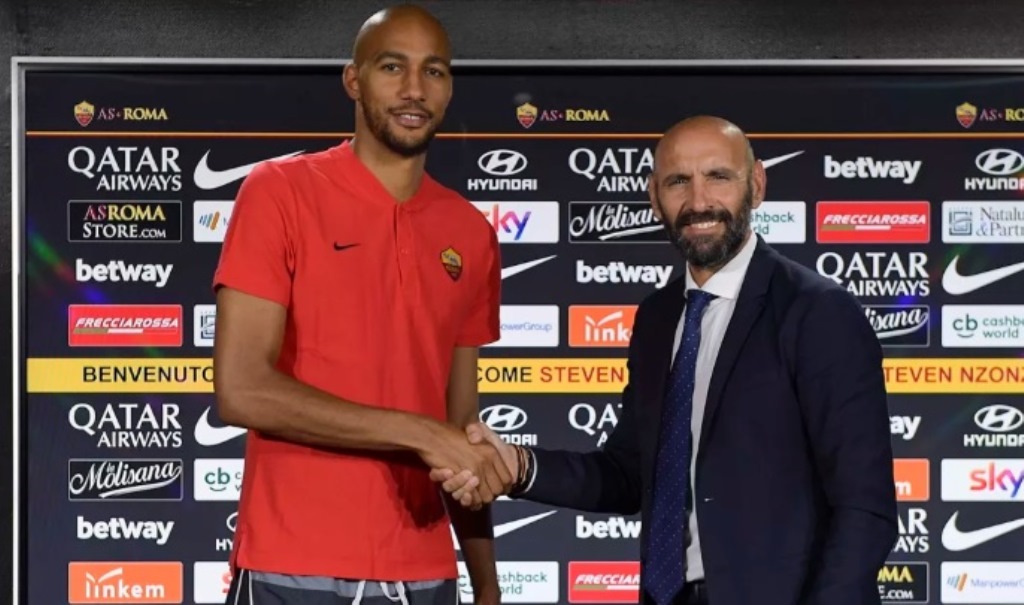 Steven N'Zonzi Resmi Gabung AS Roma