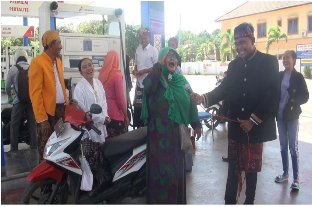 Warga Hafal Pancasila Dapat 2 Liter Pertamax Gratis
