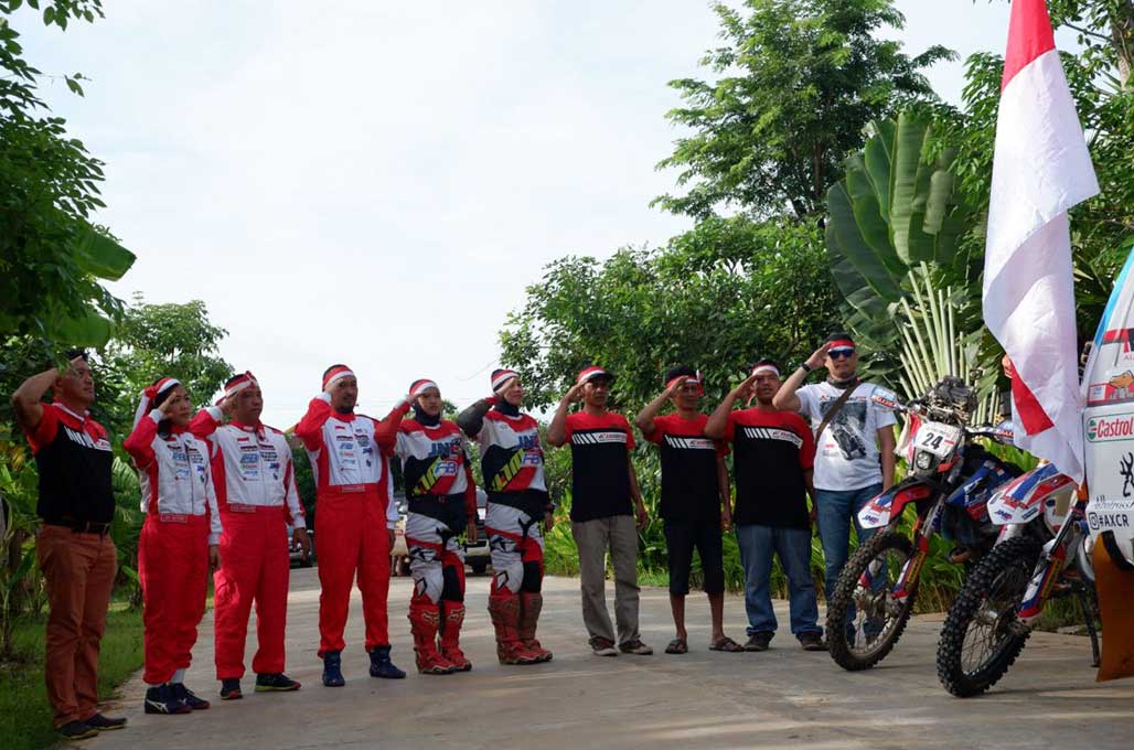 Penuh Haru, Pereli Indonesia Rayakan Hari Kemerdekaan di Kamboja
