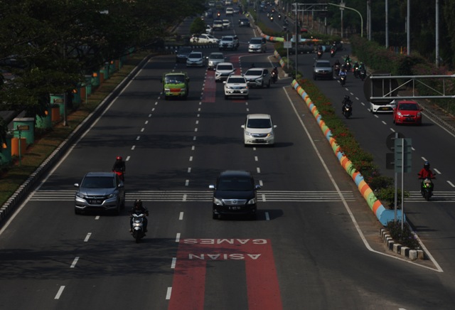 Lalin Sekitar GBK Direkayasa Jelang Pembukaan Asian Games