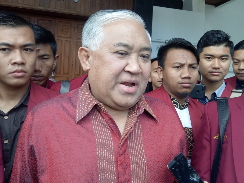 Din Syamsudin Masuk Radar Ketua Tim Kampanye Jokowi-Ma'ruf Amin