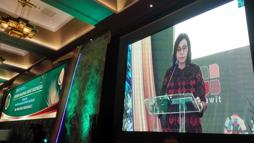 Sri Mulyani Harap RI jadi Pemain Sawit Terbesar Dunia