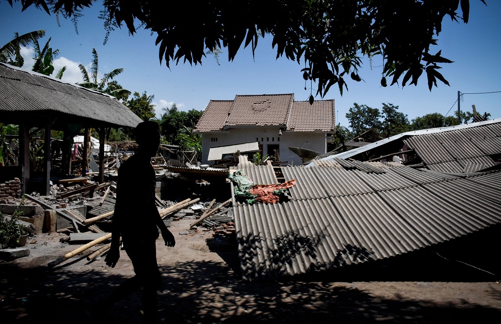Wapres JK Tengok Korban Gempa Lombok