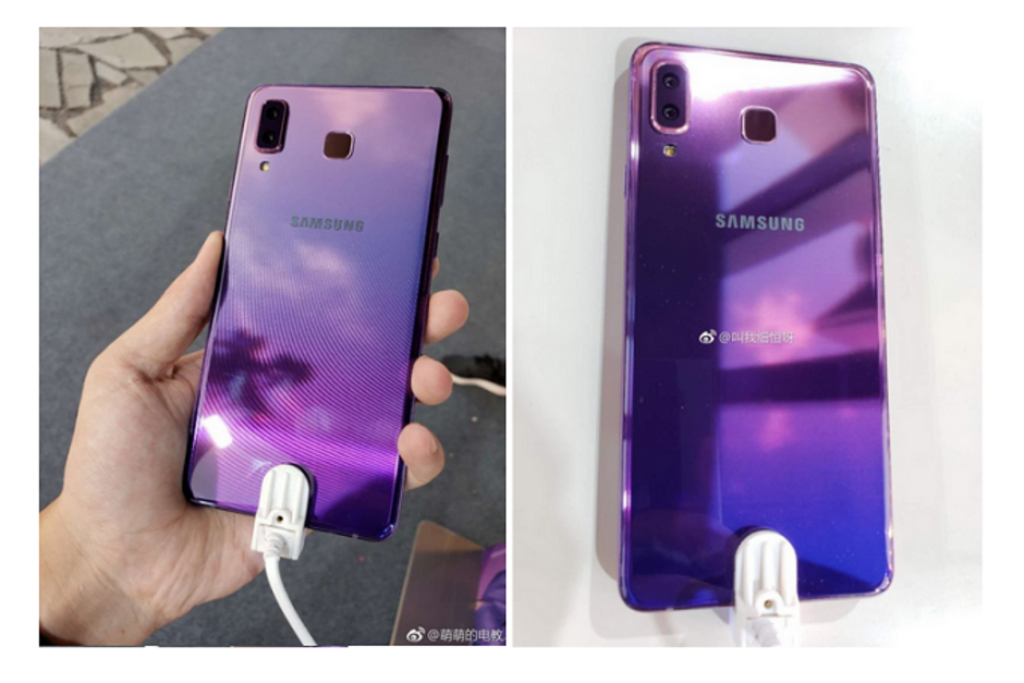 Tampilan Samsung Galaxy A9 Star Mirip Huawei P20
