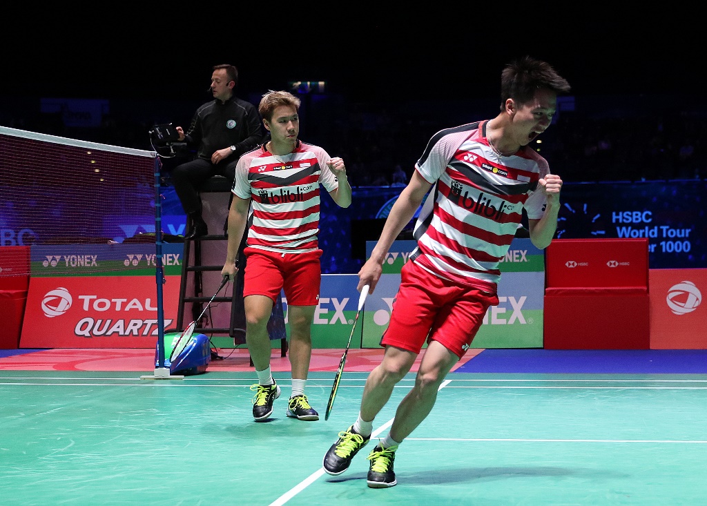 Bekap Wakil Rusia, Marcus/Kevin Lolos ke Babak Kedua