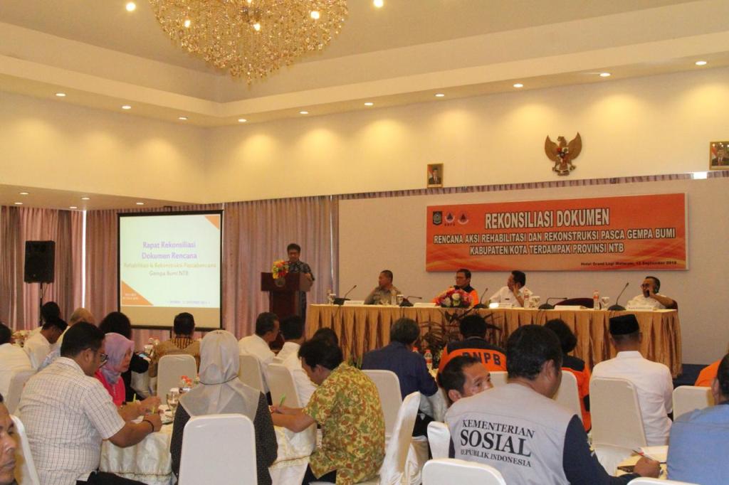 Rehabilitasi-Rekonstruksi Lombok Harus Diimplementasikan Lebih Cepat