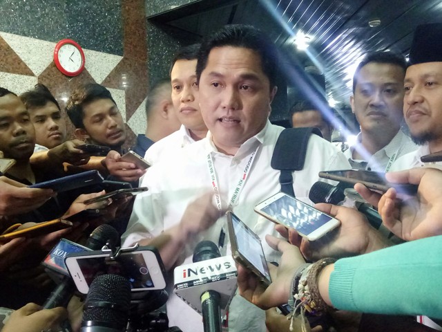 Erick Thohir Holds Meeting with Other Jokowi's Success Team Members