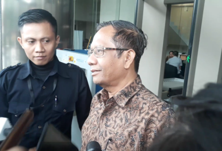 Kehadiran Mahfud MD ke KPK Hal Biasa