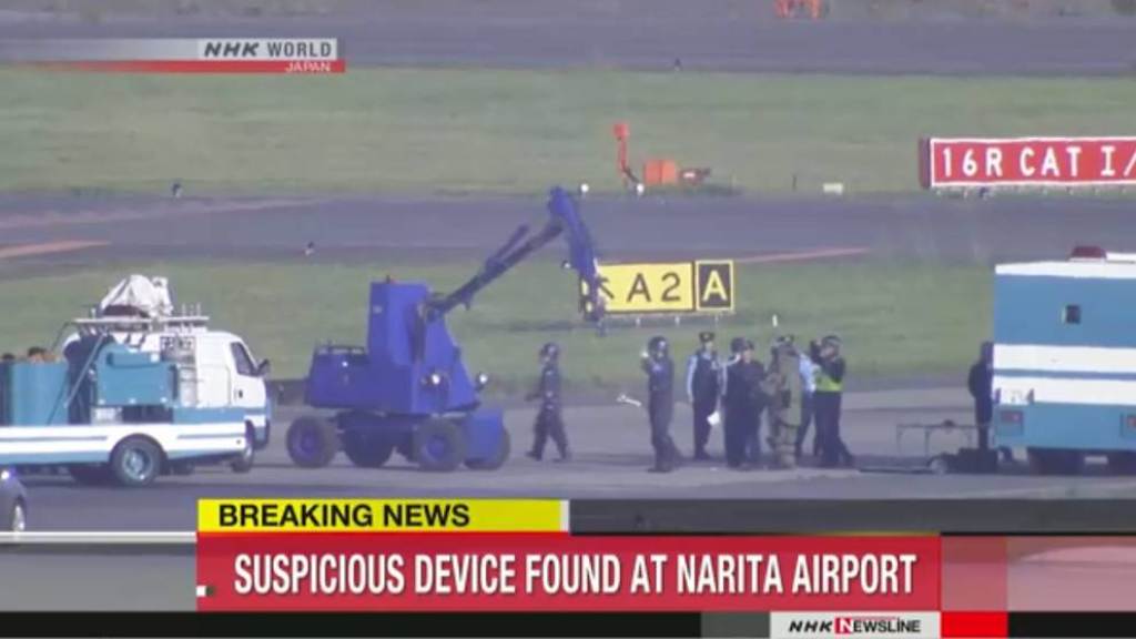 Benda Mirip Bom Ditemukan di Bandara Narita Jepang