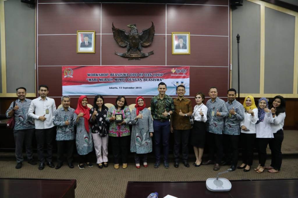 DPD RI Fasilitasi Pegawainya Peroleh Beasiswa LPDP