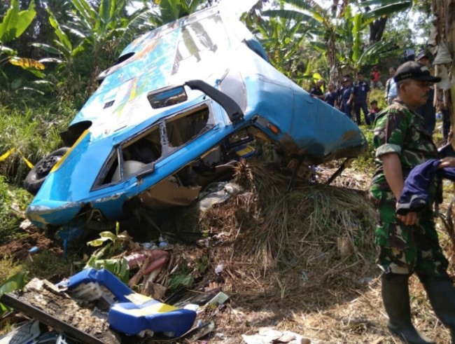 Sopir Tembak Bus Maut di Sukabumi jadi Tersangka