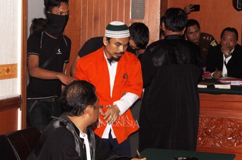 Pentolan JAD Riau Divonis 11 Tahun Penjara