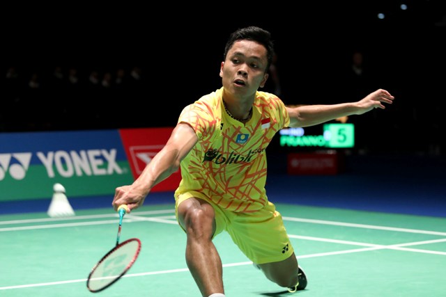 Anthony Ginting Ditunggu Wakil Denmark di Perempat Final