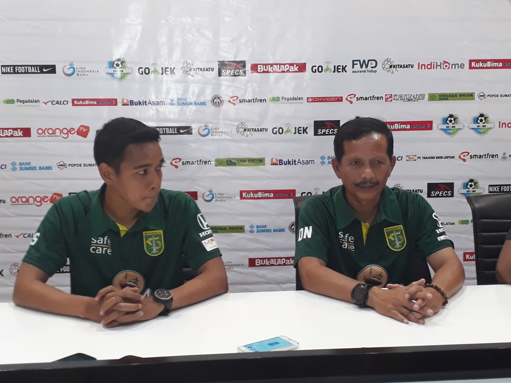 Persebaya Jumpa Sriwijaya, Ajang Pembuktian Kedua Djadjang Nurdjaman