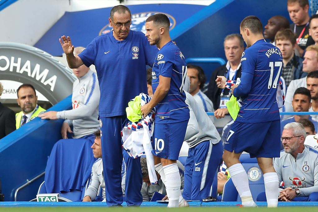 Sarri: Hazard Pemain Terbaik Eropa