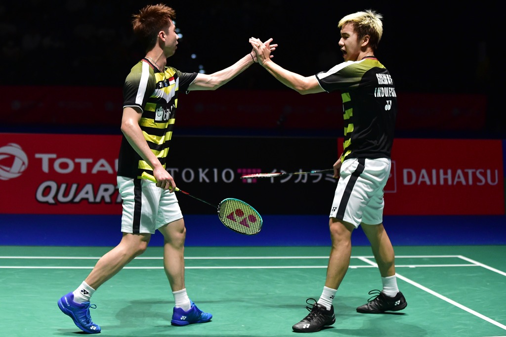 Menangi Perang Saudara, Marcus/Kevin ke Babak Kedua