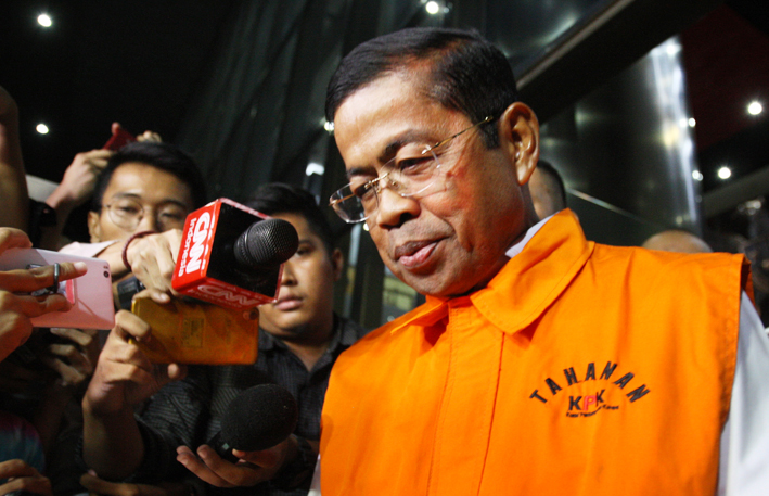 Penahanan Idrus Marham Diperpanjang