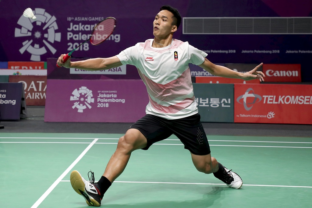 Jonatan Christie Susah Payah Lalui Babak Pertama