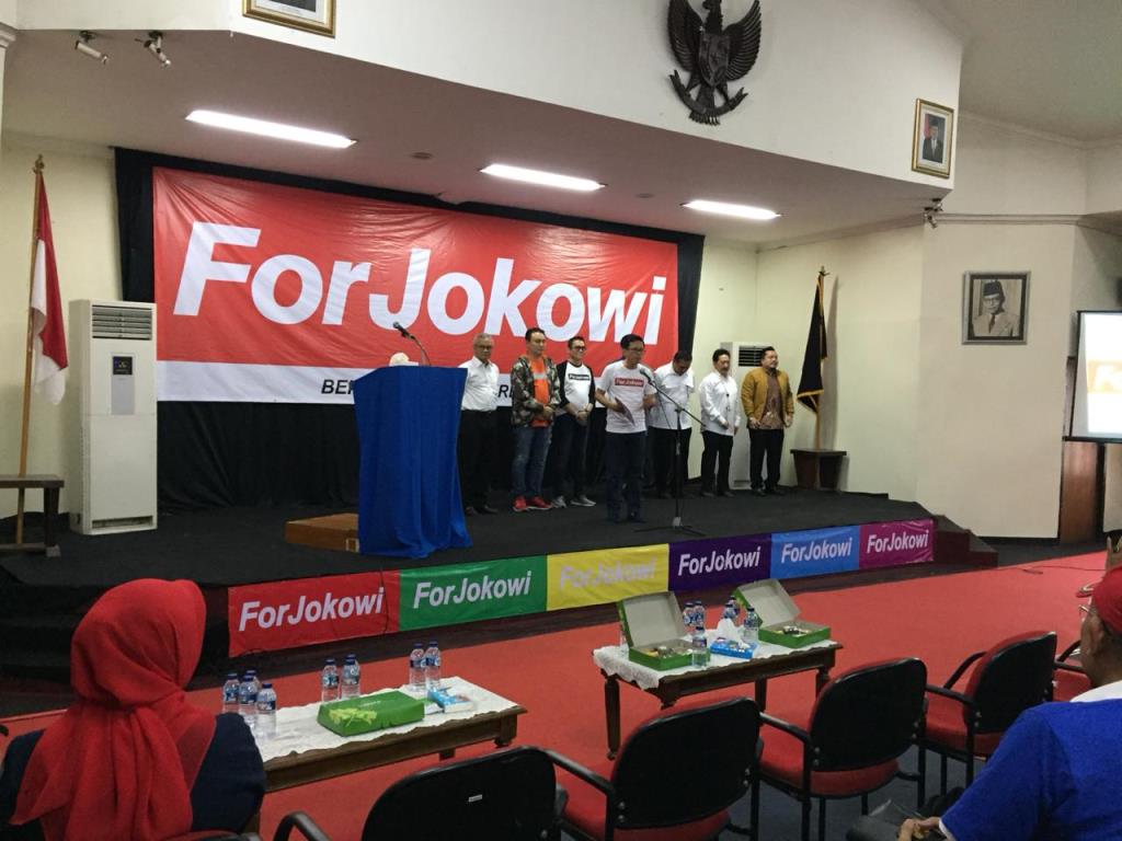 ForJokowi Deklarasi Dukung Jokowi-Ma'ruf