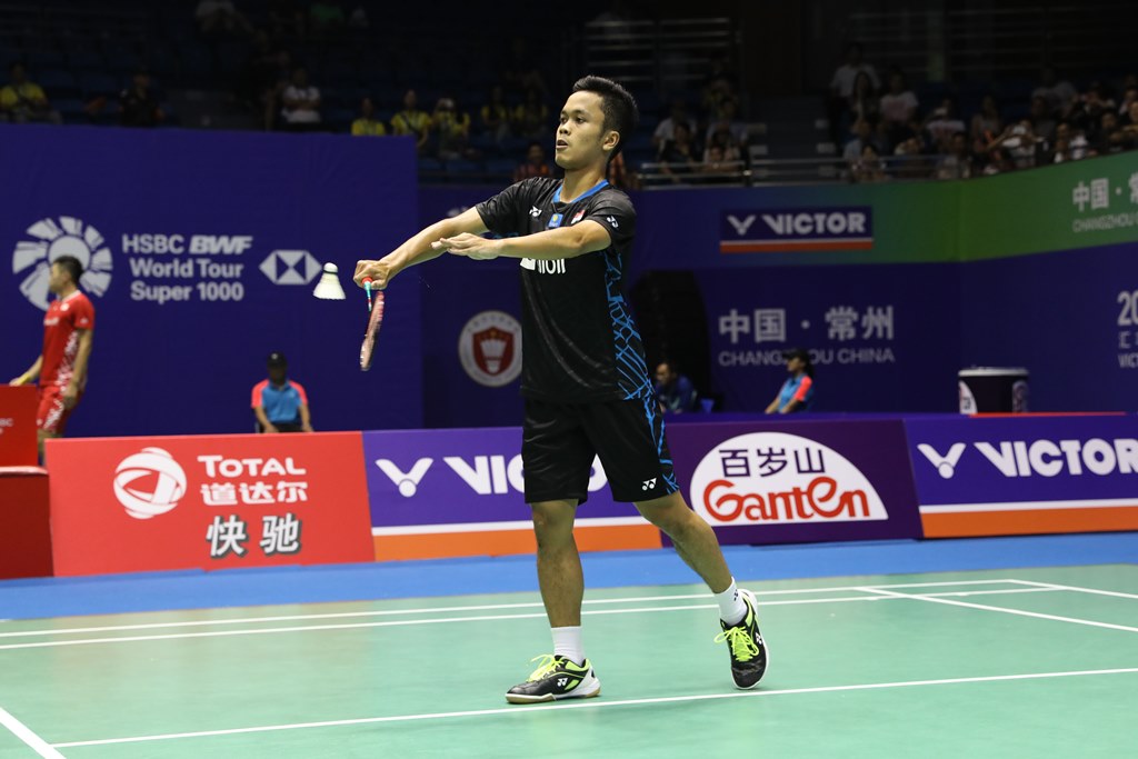 Akankah Anthony Ginting Mempermalukan Chen Long?