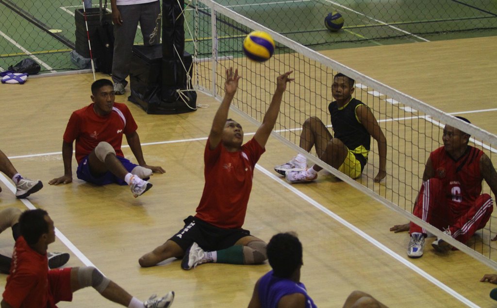 Tim Bola Voli Duduk Indonesia Terus Matangkan Persiapan