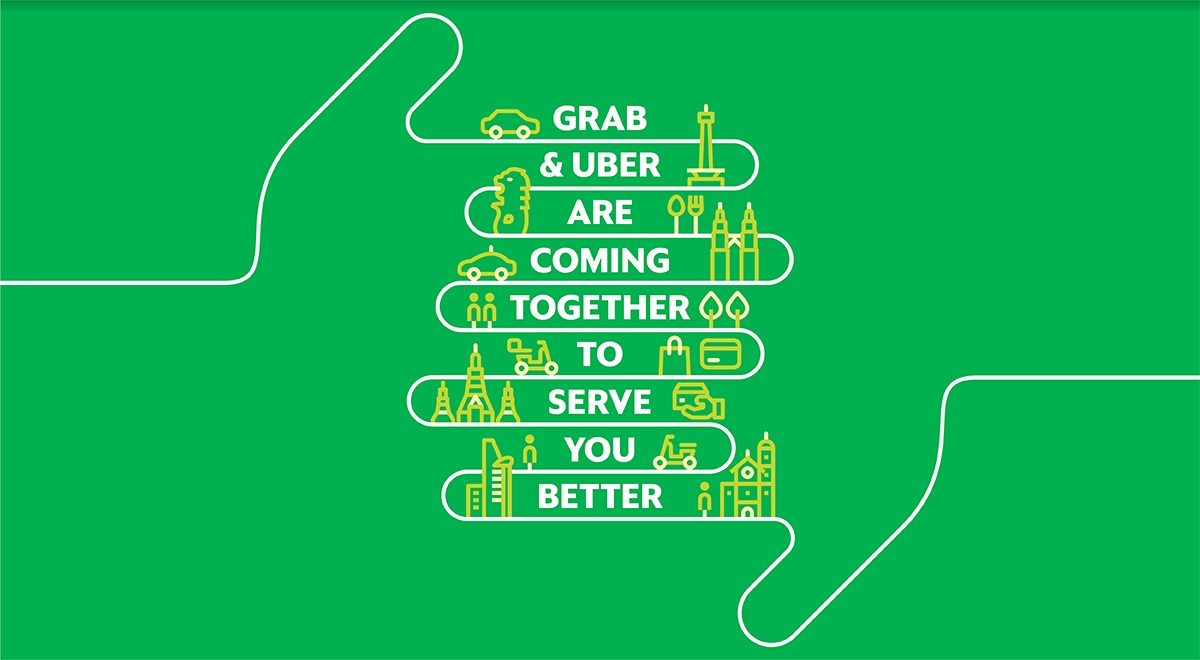Grab dan Uber Kena Denda dari Singapura, Kenapa?