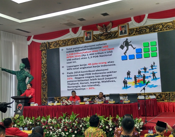 PDIP Sumbang Masukan buat Visi Misi Kemaritiman Jokowi-Ma'ruf