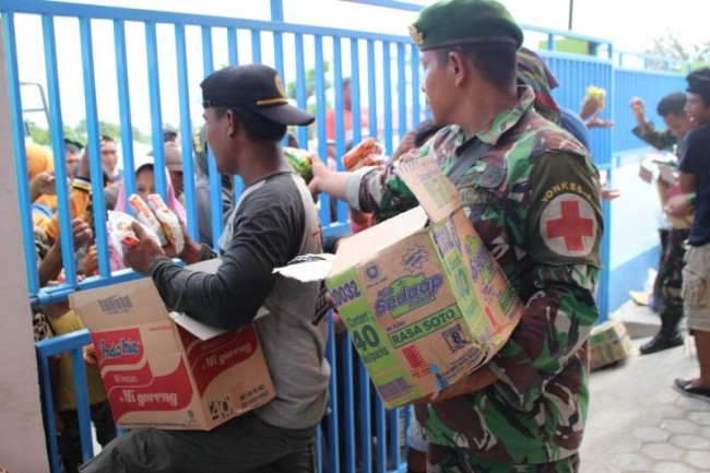 Relawan Ma'ruf Kirim Bantuan untuk Korban Gempa Palu