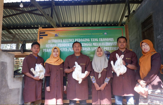 Mengolah Limbah Sayuran Jadi Pakan Kelinci