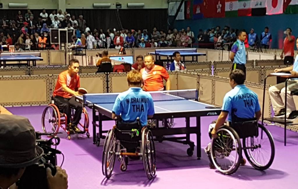 Ganda Putra Para Tenis Meja Kembali Persembahkan Emas untuk Indonesia