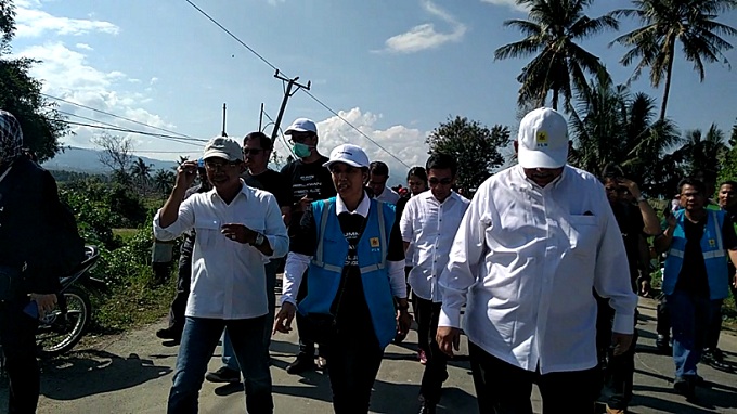 Rini Pantau Kontribusi BUMN untuk Bencana Sulteng