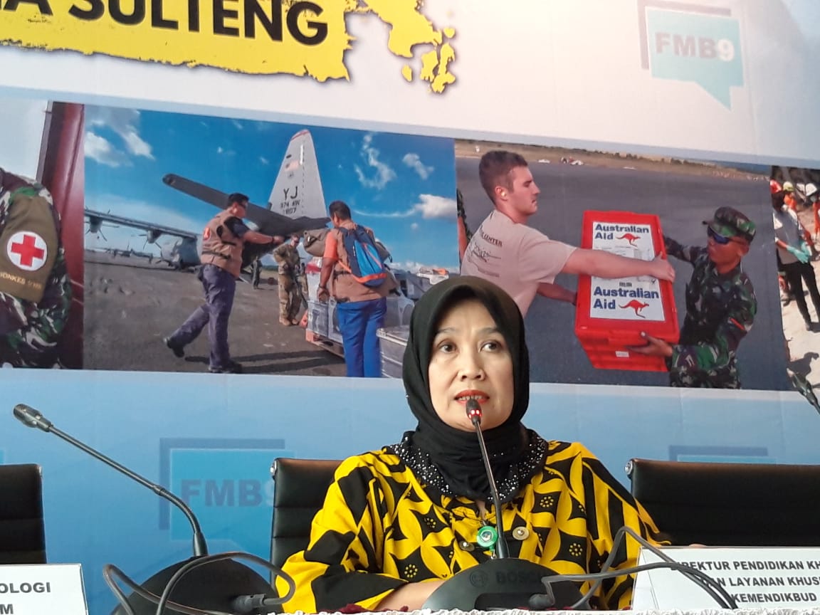 422 Sekolah Rusak di Sulawesi Tengah