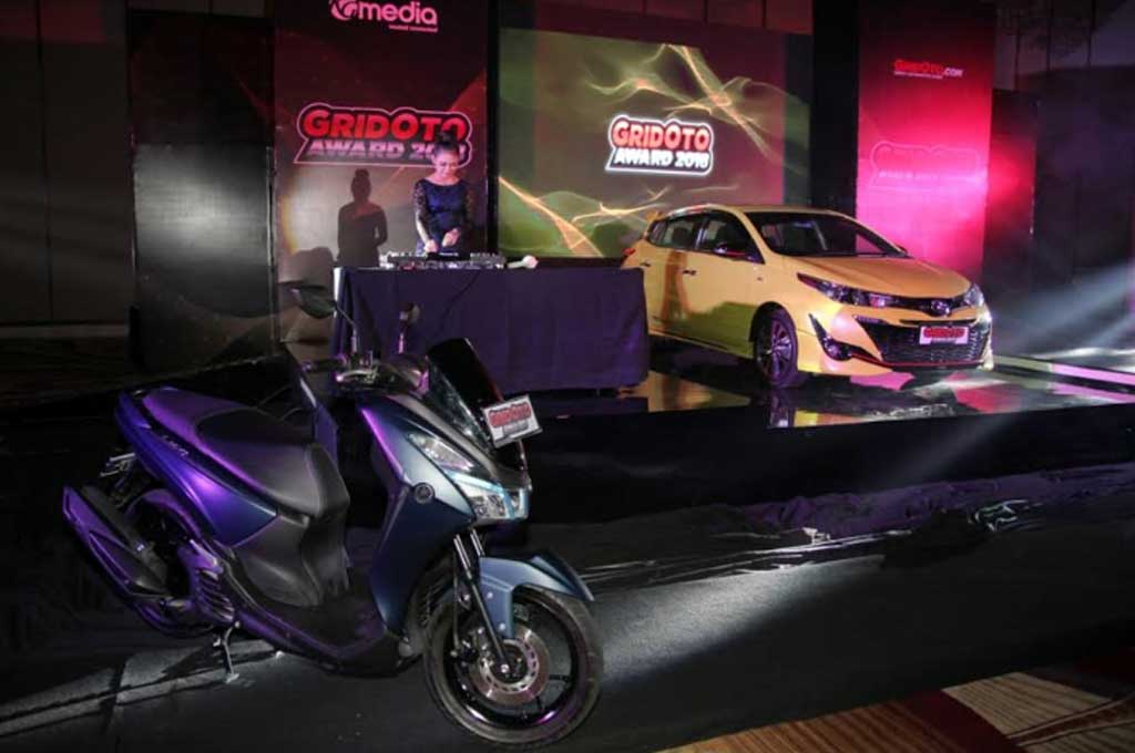 Yaris dan Lexi jadi Mobil dan Motor Terbaik Versi GridOto Award