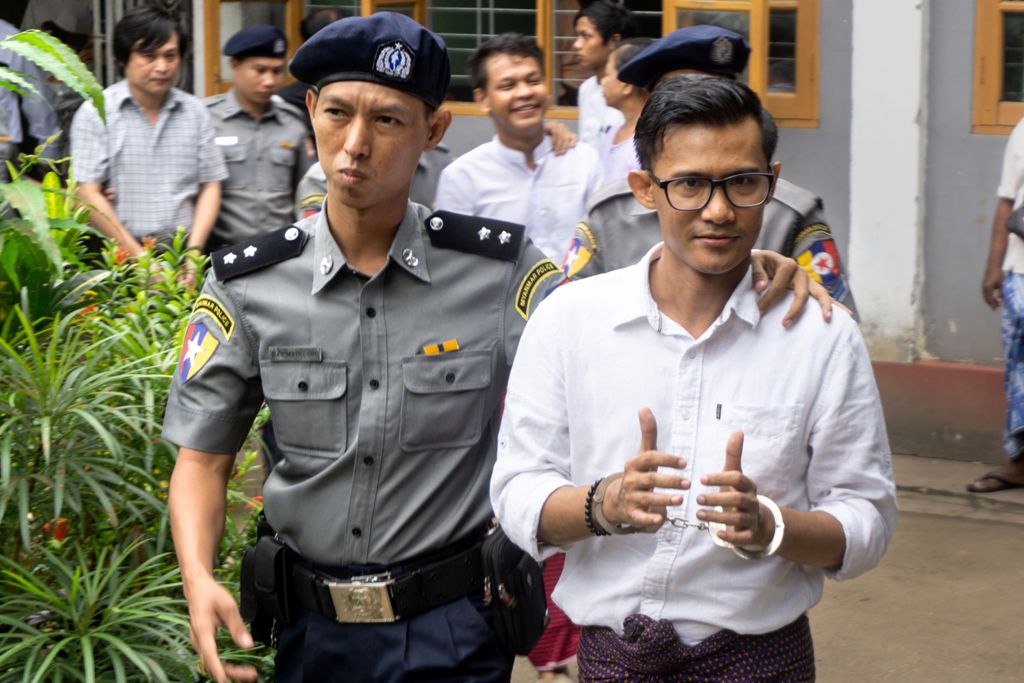 Kritik Pemerintah, Tiga Jurnalis Myanmar Ditahan