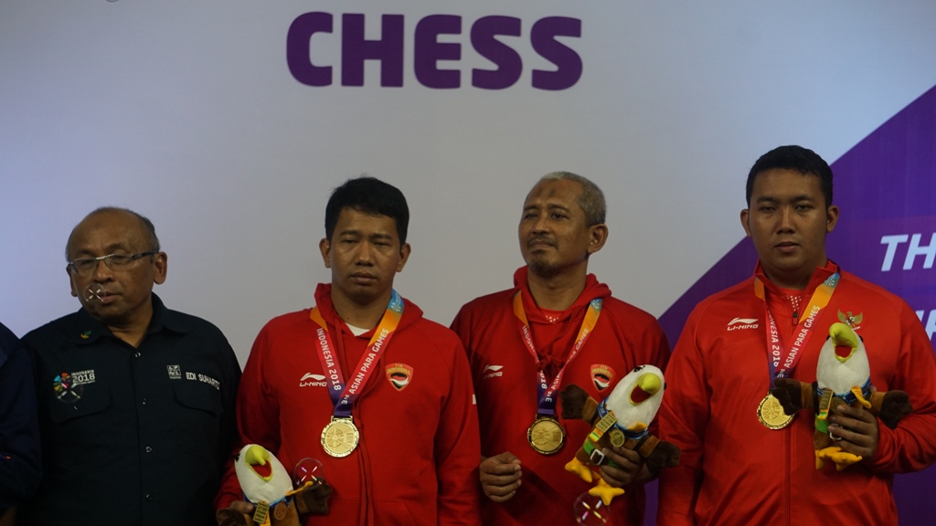 Tim Para Catur Indonesia Kembali Pesta Medali Emas