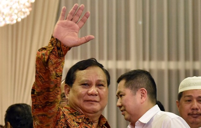 Prabowo Membantah Jiplak Slogan Trump