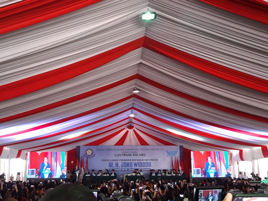 Presiden Berharap Kontribusi UKI Semakin Signifikan