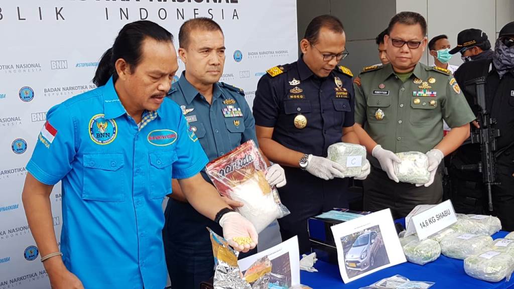Dua Tentara Penyelundup Ekstasi Gunakan Modus Baru