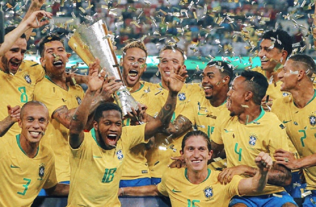 Tanpa Messi, Argentina Ditaklukkan Brasil