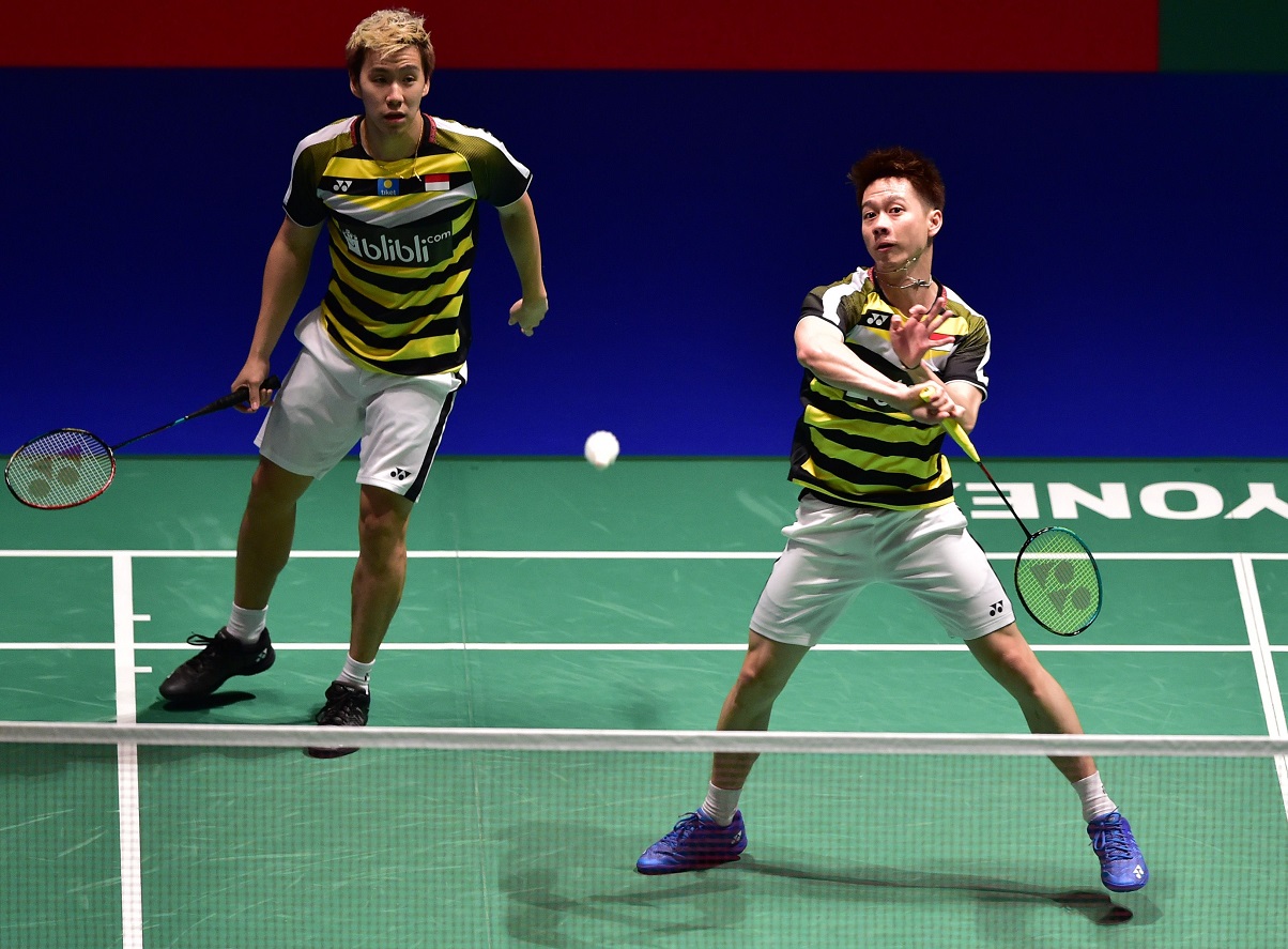 Marcus/Kevin Kandaskan Perlawanan Sengit Wakil Tiongkok