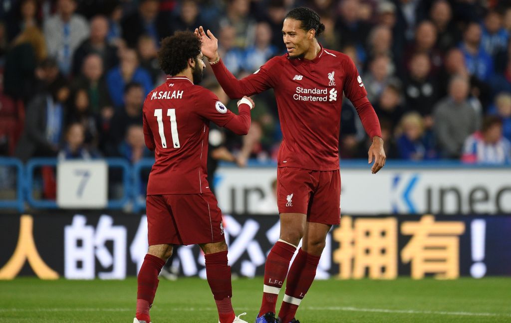 Salah Bantu Liverpool Bungkam Huddersfield