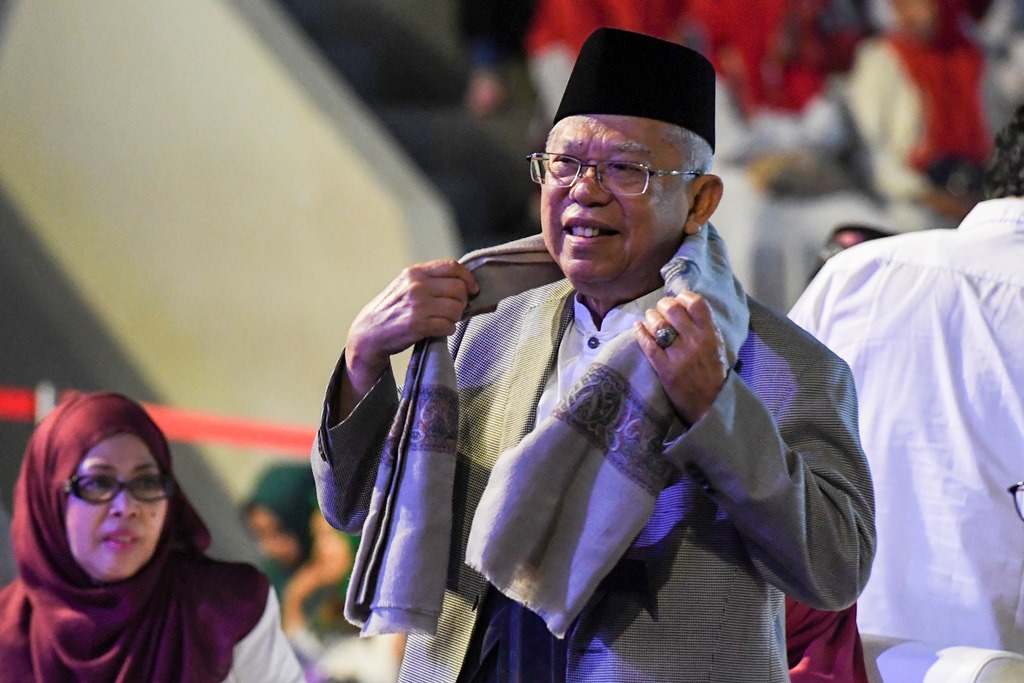 Cara Maruf Tetap Sehat Selama Kampanye