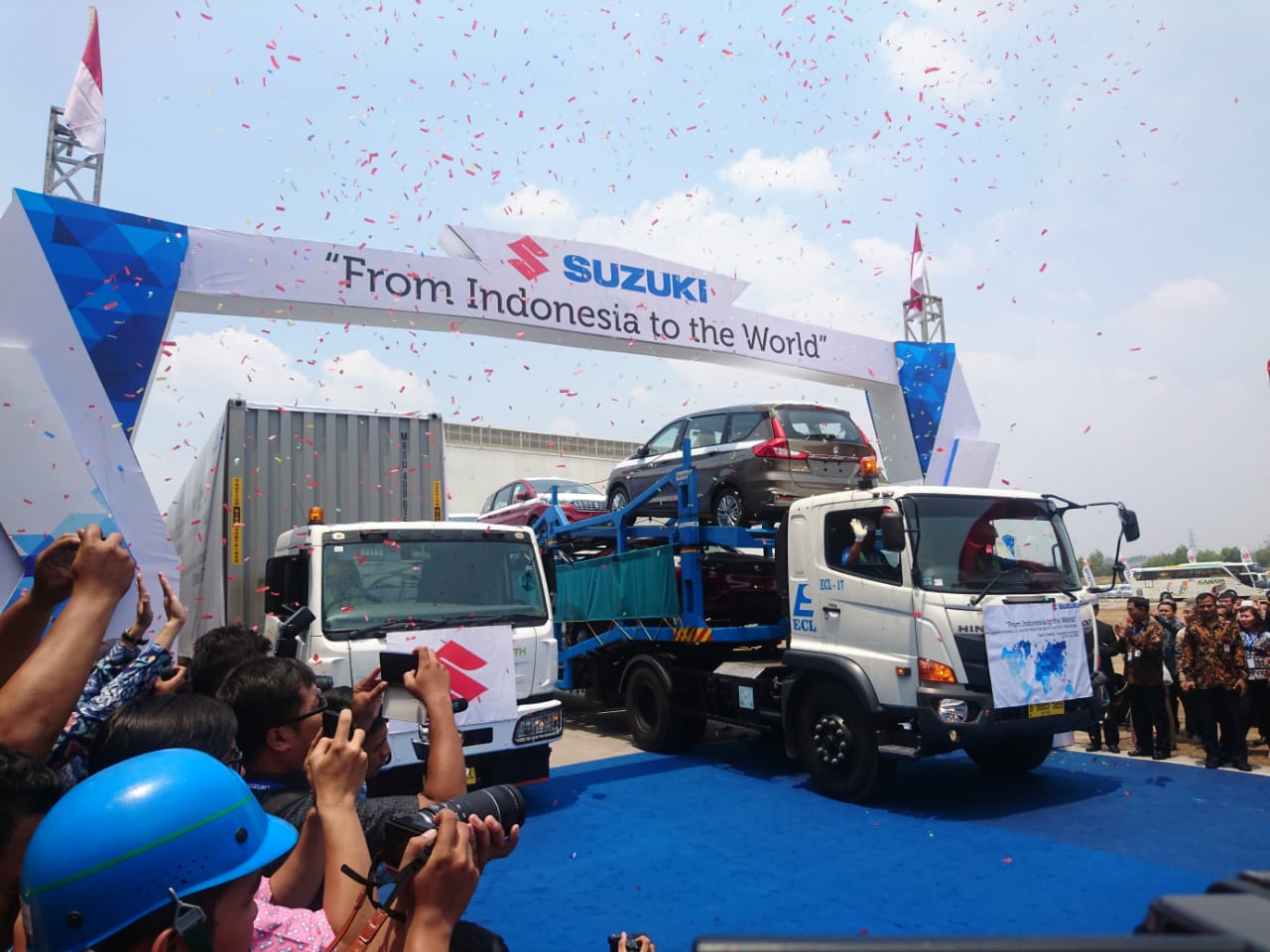 Ekspor All New Suzuki Ertiga & Nex II Dimulai