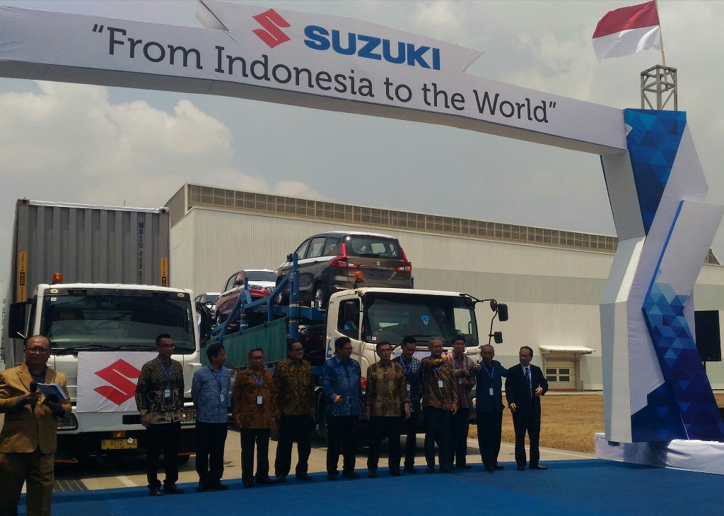 Menperin Lepas Ekspor Kendaraan Suzuki Buatan Indonesia