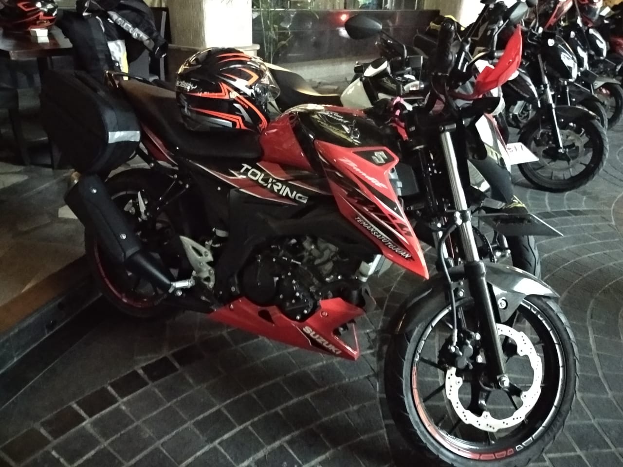 GSX150 Bandit, Touring Teman Satu Tujuan Start Hari Ini