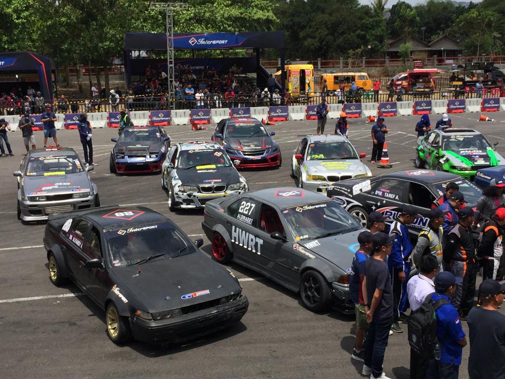 Para Drifter Indonesia Tampilkan Kemampuan Terbaik di Yogyakarta
