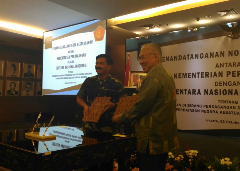 Panglima TNI Temui Kementerian Perdagangan